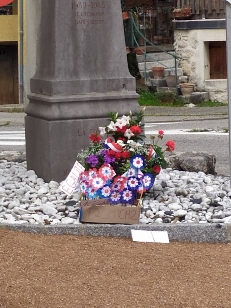 Commémoration du 8 mai Ecole de Myans